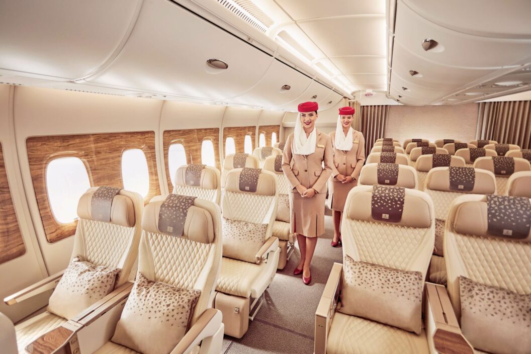 Emirates Boeing 777 mit Premium Economy Kabine