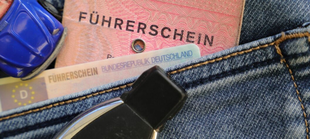 Alter Kartenführerschein im Scheckkartenformat